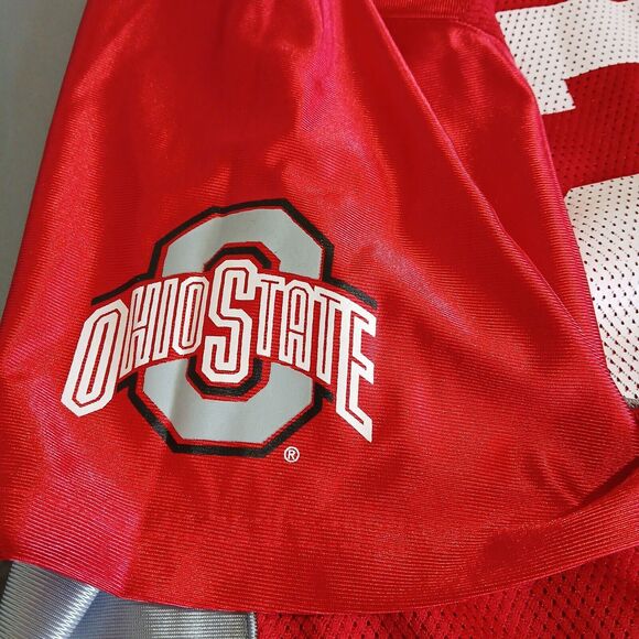 Ohio State Buckeyes Jersey Men XL Red Mesh Football OSU 28 NCAA KA Inc Team Gear - Picture 4 of 8